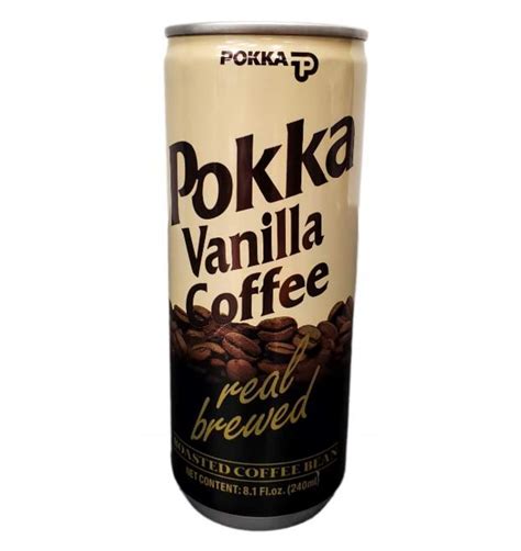 Pokka - Vanilla Coffee - Real Brewed - Product Of Singapore – CARDPOPUSA