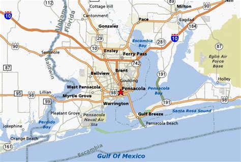 Naval Air Station Pensacola_Florida_map.gif (597×402) | Pensacola florida, Pensacola, Pensacola fl