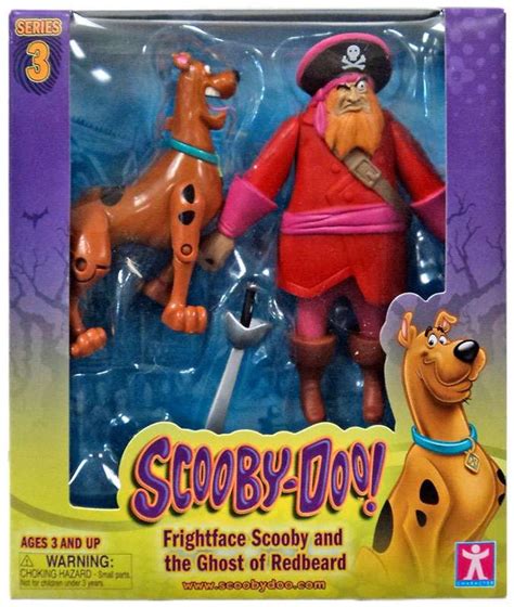 Scooby-Doo Frightface Scooby & The Ghost of Redbeard Action Figure, 2 Pack - Walmart.com ...