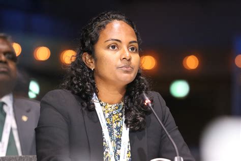 Aminath Shauna, Minister of Environment, Climate Change and Technology ...