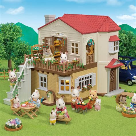 Calico Critters - Red Roof Country Home Gift Set - Walmart.com | Kids gift sets, Sylvanian ...