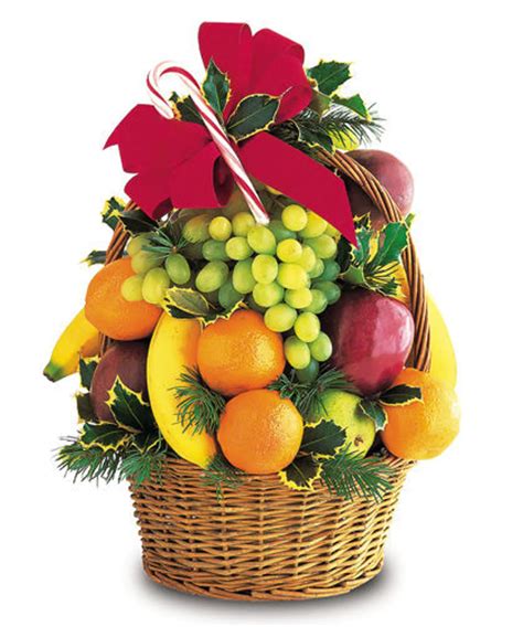 Holiday Fruit Basket - Small | Fruit basket gift, Holiday fruit, Fruit basket diy gift