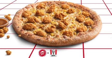 KFC Popcorn Chicken Pizza Lands at Pizza Hut Canada