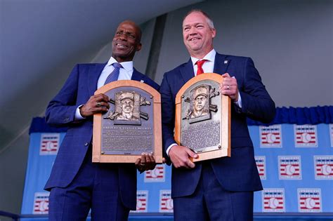 Fred McGriff and Scott Rolen Are Inducted Into Baseball Hall of Fame ...