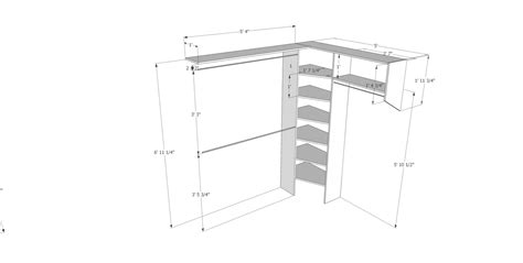 the measurements for an armoire cabinet with doors and shelves on each side are shown