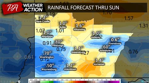 Wet Weekend Ahead - Southwest PA - Dan Smith