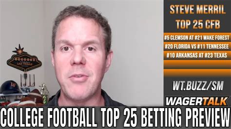 College Football Week 4 Picks and Odds | Top 25 College Football ...