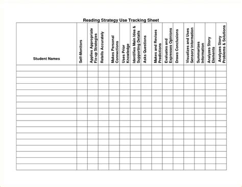 Data Tracker Template