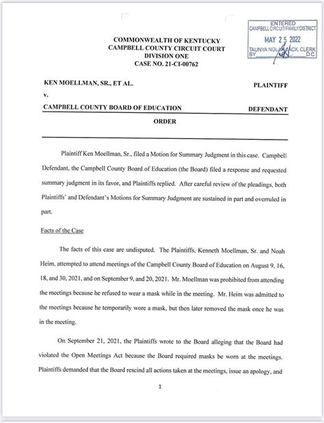 Campbell County Circuit Court finds willful violation of meetings law ...