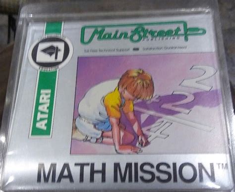 Atari 400 800 XL XE Math Mission : scans, dump, download, screenshots, ads, videos, catalog ...