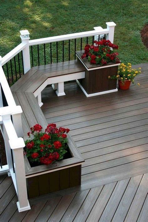 42 deck railing ideas for your home #deckrailingideas #deckideas ...