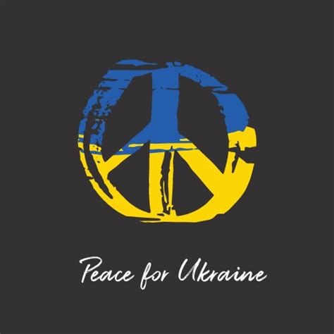 Pray for ukraine concept of praying peace Vector Image