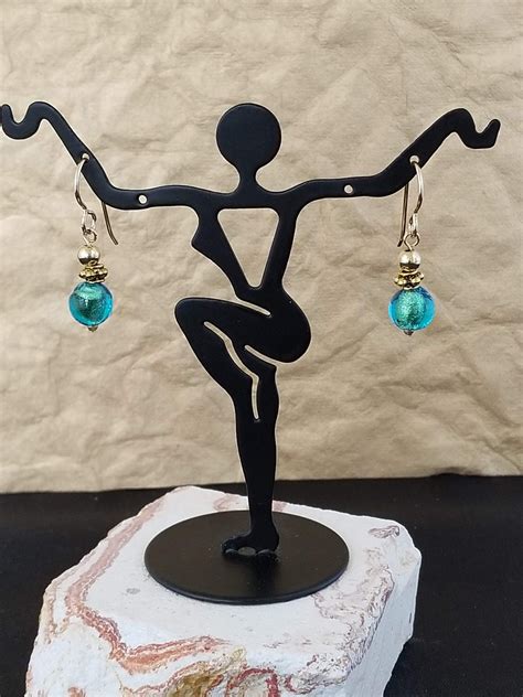 Venetian Glass Earrings – Sharon Scelza Jewelry Designs