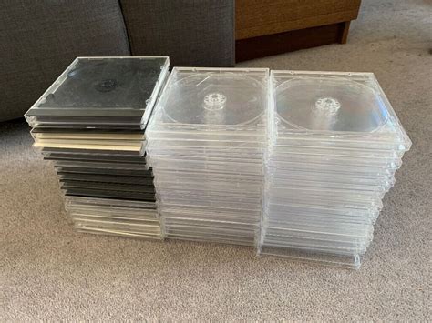 FREE 55 x empty CD cases. Standard & slimline jewels | in Didcot ...