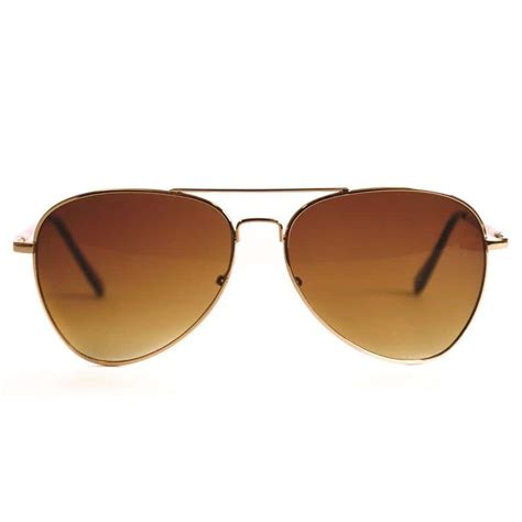 Shadedeye Gold Aviator Sunglasses 85901-16 - The Home Depot