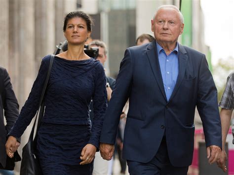 Fast zehn Jahre verheiratet – Sahra Wagenknecht und Oskar Lafontaine