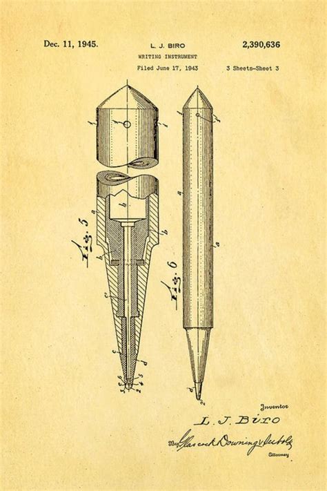 The Story of László Bíró, the Man Who Invented the Modern Ballpoint Pen | Vintage News Daily