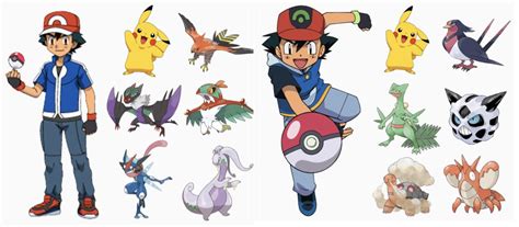 Galar and Alola Ash advance in the Ash Ketchum tournament. The next ...