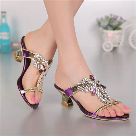 Women Sandals,High Quality Fashion and Sexy Rhinestone Wedding and ...