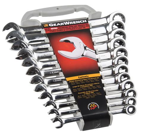 Gear Wrench 12 Piece Spanner Set - RS Components Indonesia