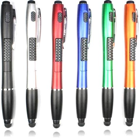 Amazon.com: Stylus Pen [6 Pcs], 3-in-1 Multi-Function Touch Screen Pen (Stylus + Ballpoint Pen ...