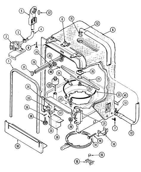 Miele Dishwasher Parts Diagrams