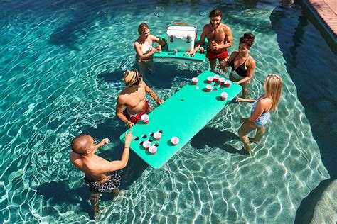 Floating Beer Pong Table