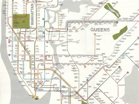 Old subway maps - Old MTA maps (New York - USA)