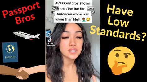 Do Passport Bros Have Low Standards? Passport Bros Don't Want to Date in the West Anymore - YouTube