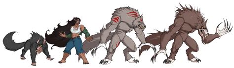 Werewolf pack by Eliphusz on DeviantArt