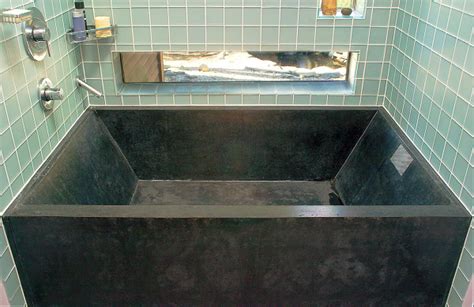 Bathrooms are Transformed with the Concrete Tub - Concrete Decor