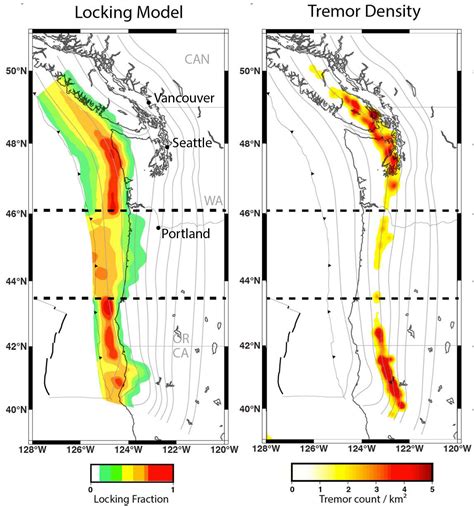 New findings clarify the seismic risk in the Pacific Northwest ...