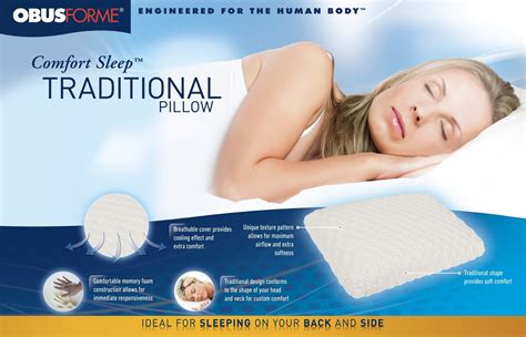 Comfort Sleep Traditional Pillow — Maxim Medical Supplies