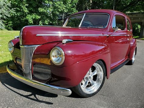 1941 Ford 2 Door Sedan Roush 4.6L SOHC V8 4R75W Overdrive Auto Trans AC PS 4WPDB for sale - Ford ...