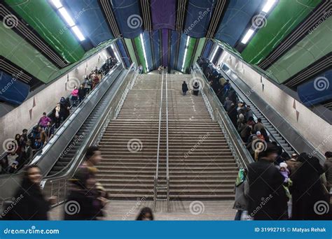 View Of Metro Station Tajrish Editorial Image - Image of commuter, iranian: 31992715