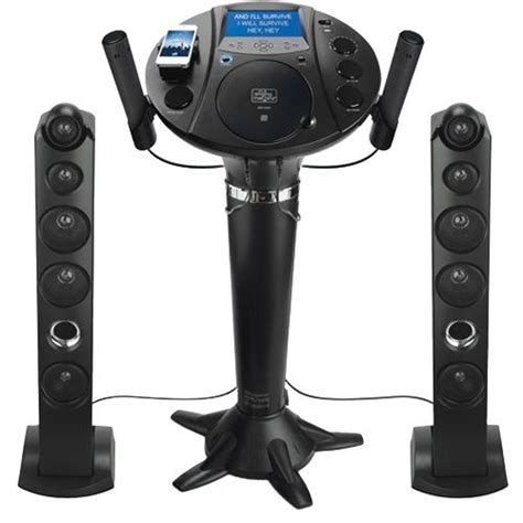 Singing Machine ISM1030 Home Karaoke System With 7" LCD Monitor, 7" LCD TFT Color Monitor ...