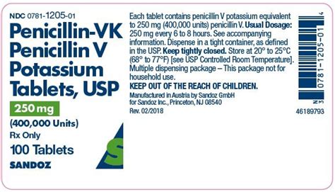 Penicillin VK: Package Insert / Prescribing Information