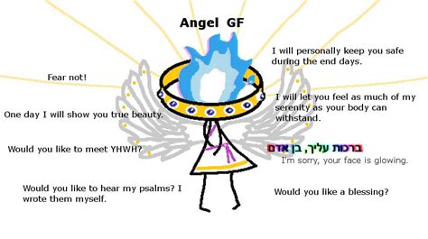 ophanim GF | Biblically Accurate Angels / Be Not Afraid | Know Your Meme