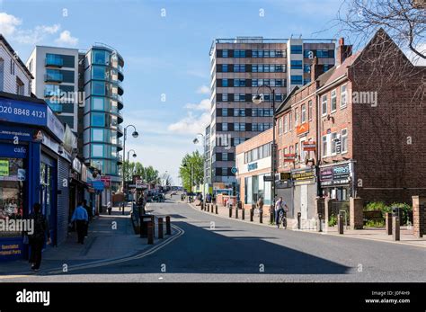 Station Road, Hayes, London Borough of Hillingdon, Greater London ...