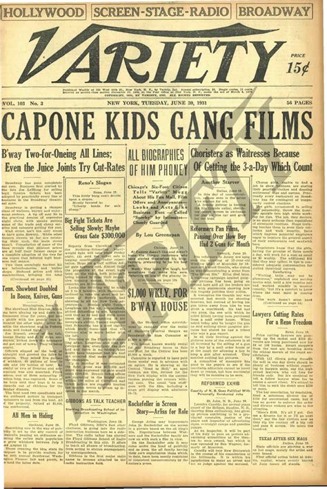 'Boardwalk Empire' Revisits Variety's 1931 Interview with Al Capone