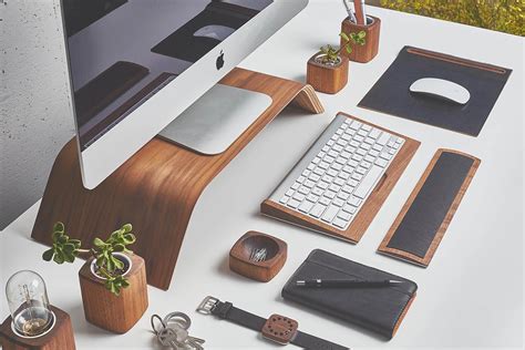 Re-Style Your Workspace W/ This Designer Desk Collection