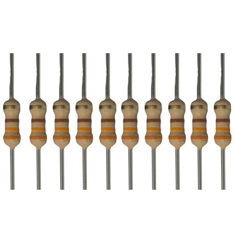 Buy 330 Ohm Resistor - (Pack of 10) Online in India | Robocraze