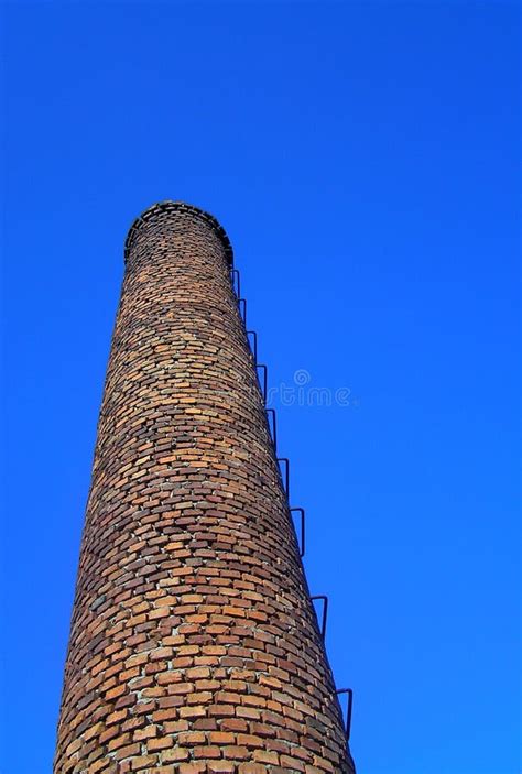 Chimney stock image. Image of blue, factory, industry - 1397617