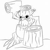 Skylanders Giants Coloring Pages Tree Rex Pictures sketch template