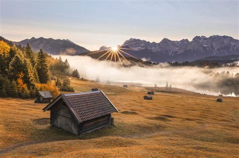 Cabin House in Mountains Wallpaper, HD Nature 4K Wallpapers, Images and Background - Wallpapers Den