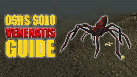 OSRS Solo Venenatis Guide w/ 50 Kills Loot (Easy OSRS Boss Series ...