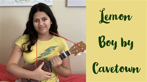 Lemon Boy by Cavetown Ukulele Cover W/ Chords - YouTube