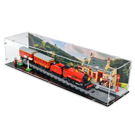 Acrylic Display Case for LEGO Hogwarts Express & Hogsmeade Station | iDisplayit