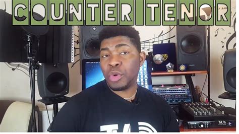 VOICE TYPES pt. 4 | COUNTER TENOR- Singing Lessons - YouTube