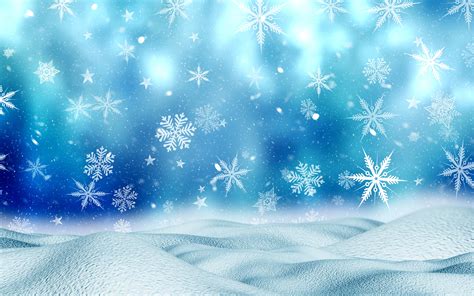 Download wallpapers blue snowflakes background, winter backgrounds ...